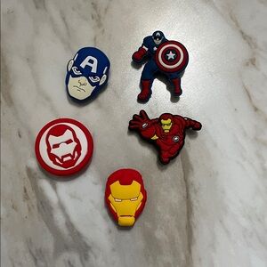 Marvel Superhero Croc Shoe Charms